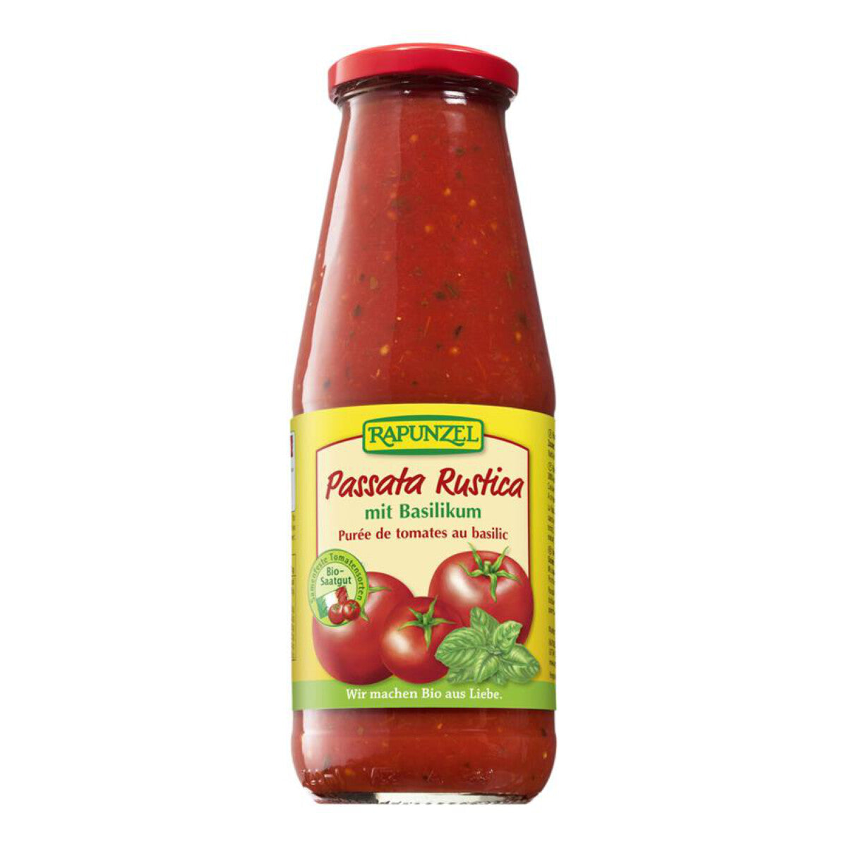 RAPUNZEL Passata Rustica Basilikum - 680 g