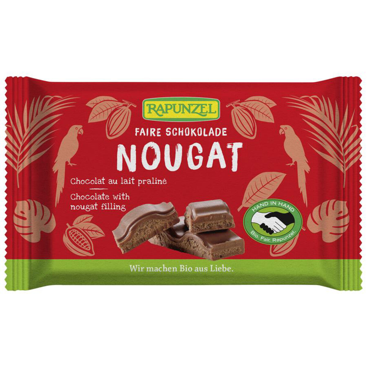 RAPUNZEL Nougat Schokolade – 100 g