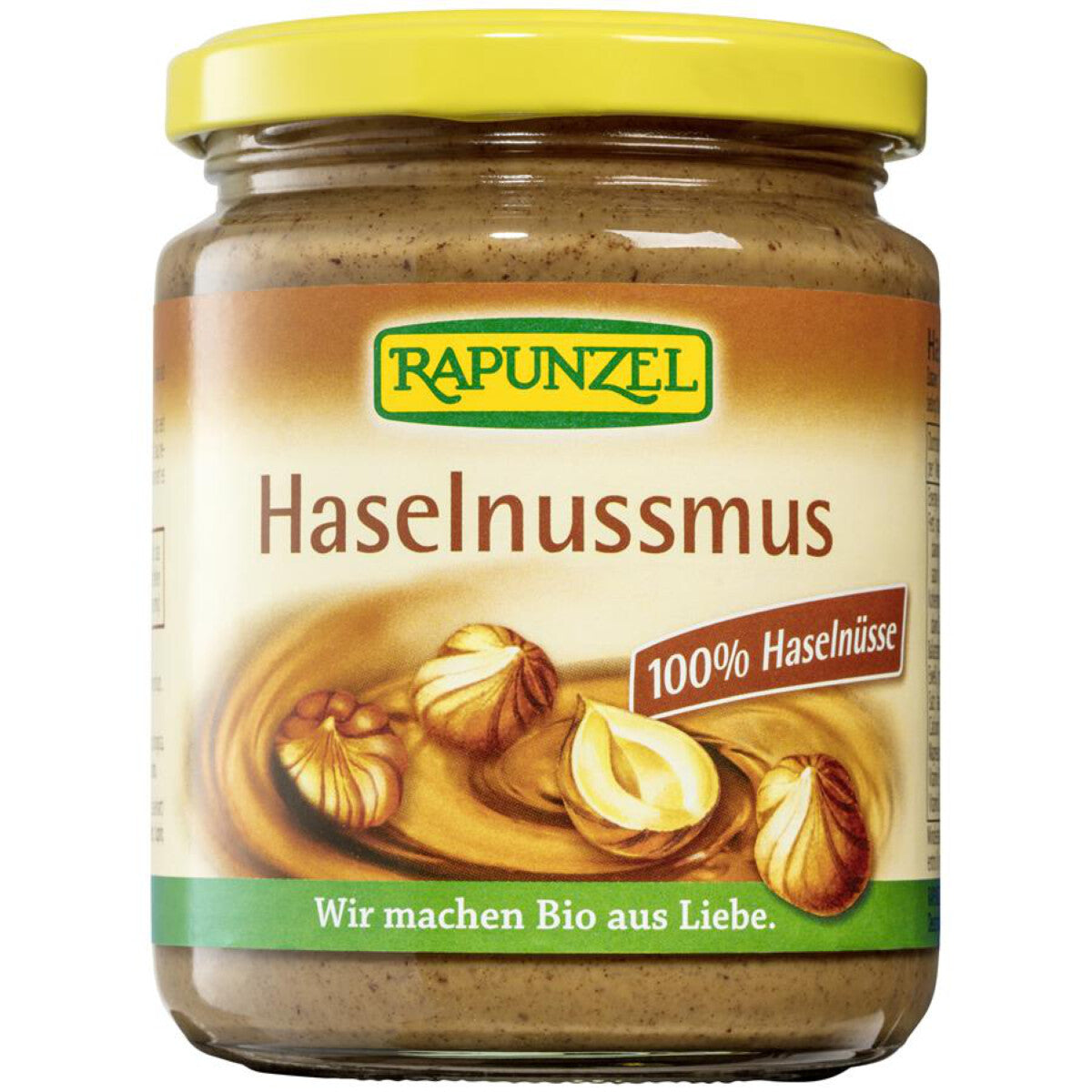  RAPUNZEL Haselnussmus – 250 g, 100% kbA