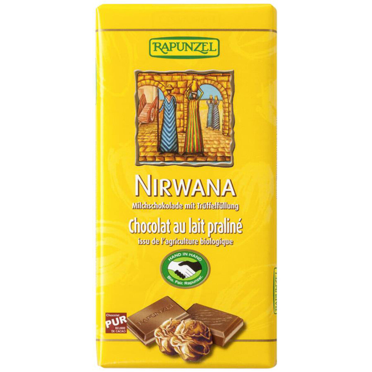 RAPUNZEL Nirwana Milchschokolade Trüffel - 100 g