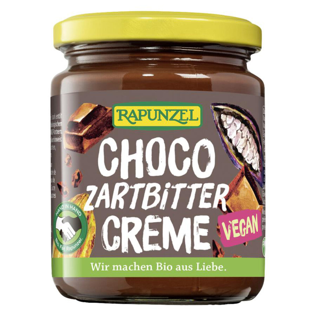 RAPUNZEL Choco Schokoaufstrich zartbitter HIH – 250 g 