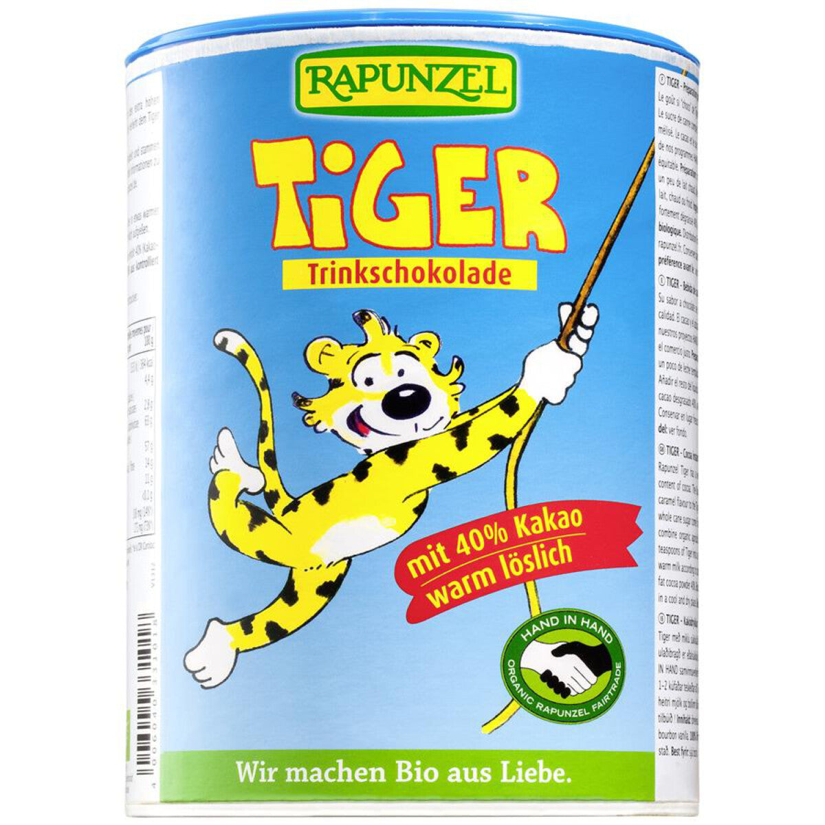 RAPUNZEL Tiger Trinkschokolade - 400 g