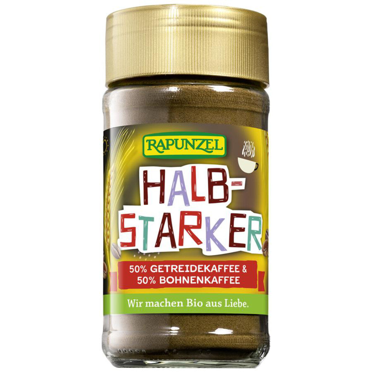 RAPUNZEL Chicco Mezzo Getreidekaffee Instant - 100 g