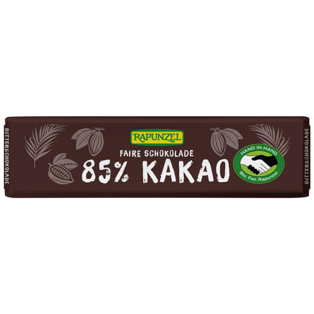RAPUNZEL Bitterschokolade Täfelelchen 85% - 20 g 