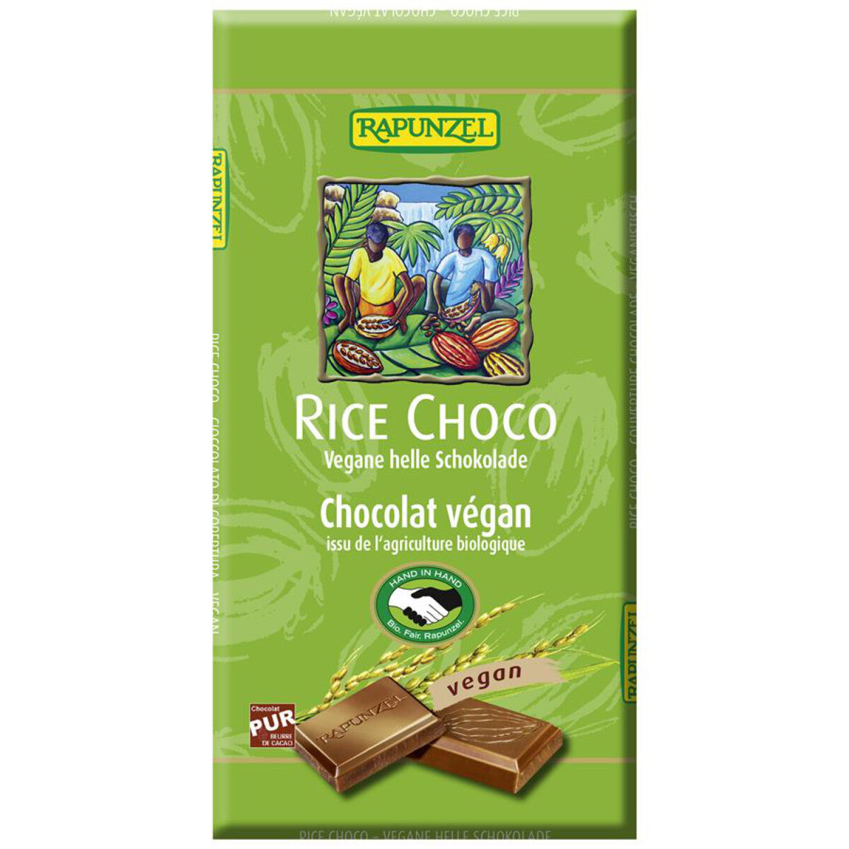 RAPUNZEL Rice Milk Schokolade – 100 g
