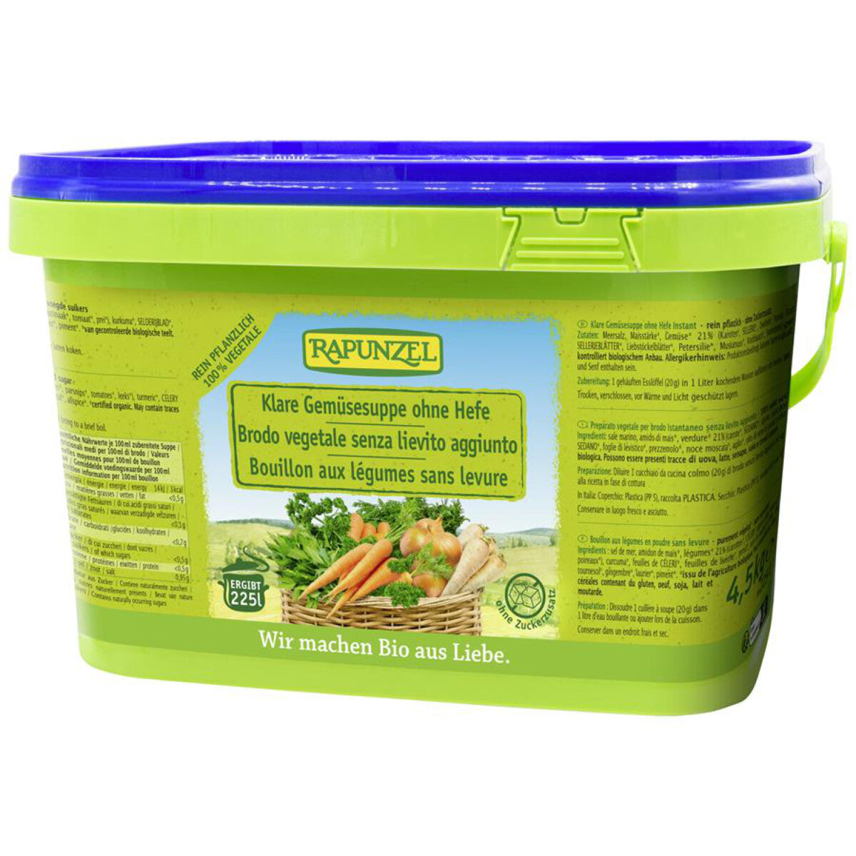 RAPUNZEL Klare Suppe ohne Hefe - 4,5 kg