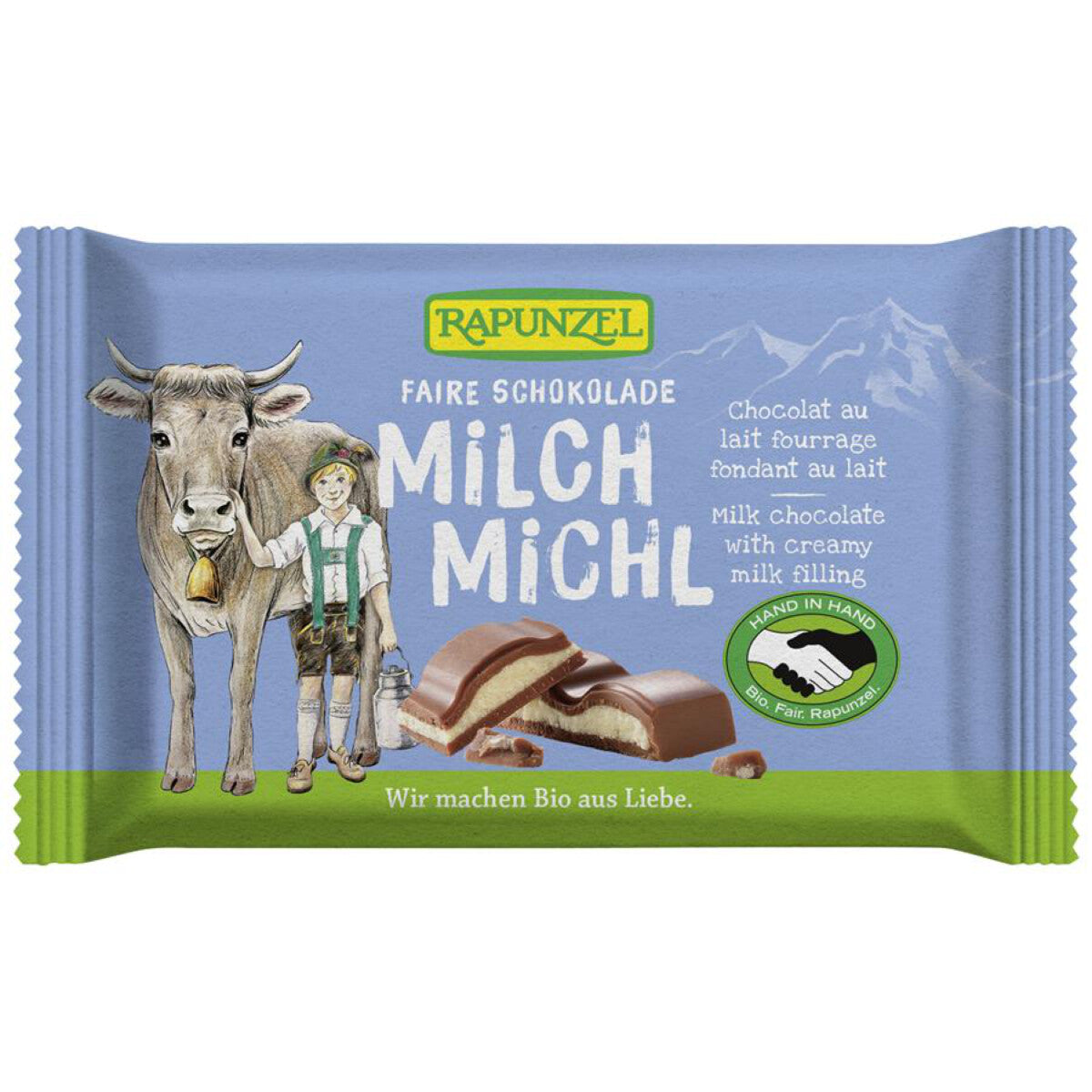 RAPUNZEL Milch Michl Schokolade - 100 g 