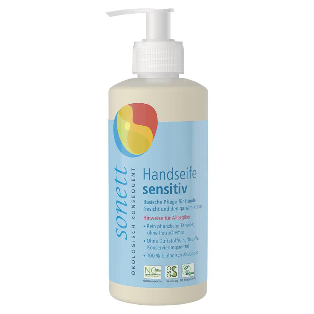 SONETT Handseife sensitiv im Spender - 300 ml