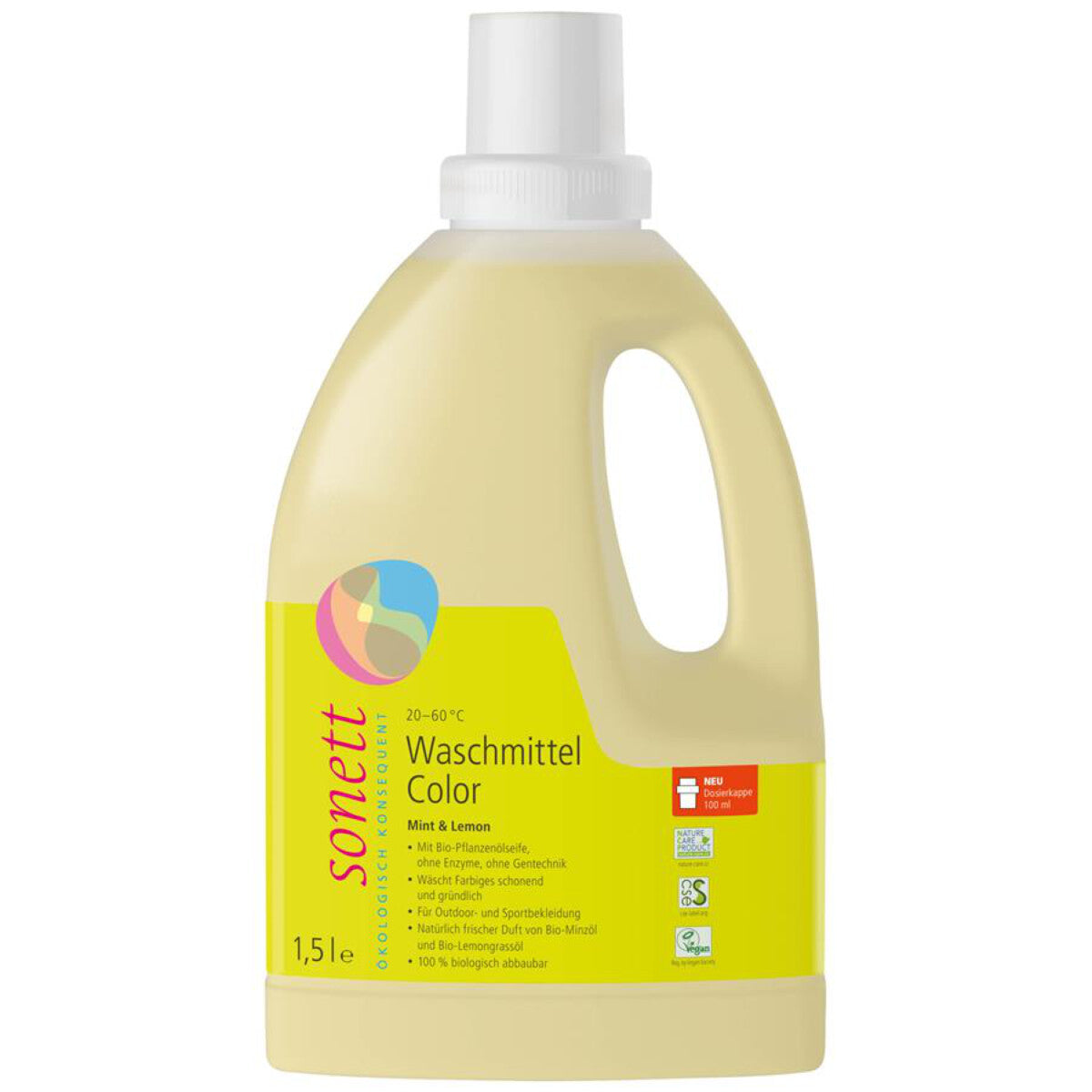 SONETT Waschmittel Color Mint - 1,5 l