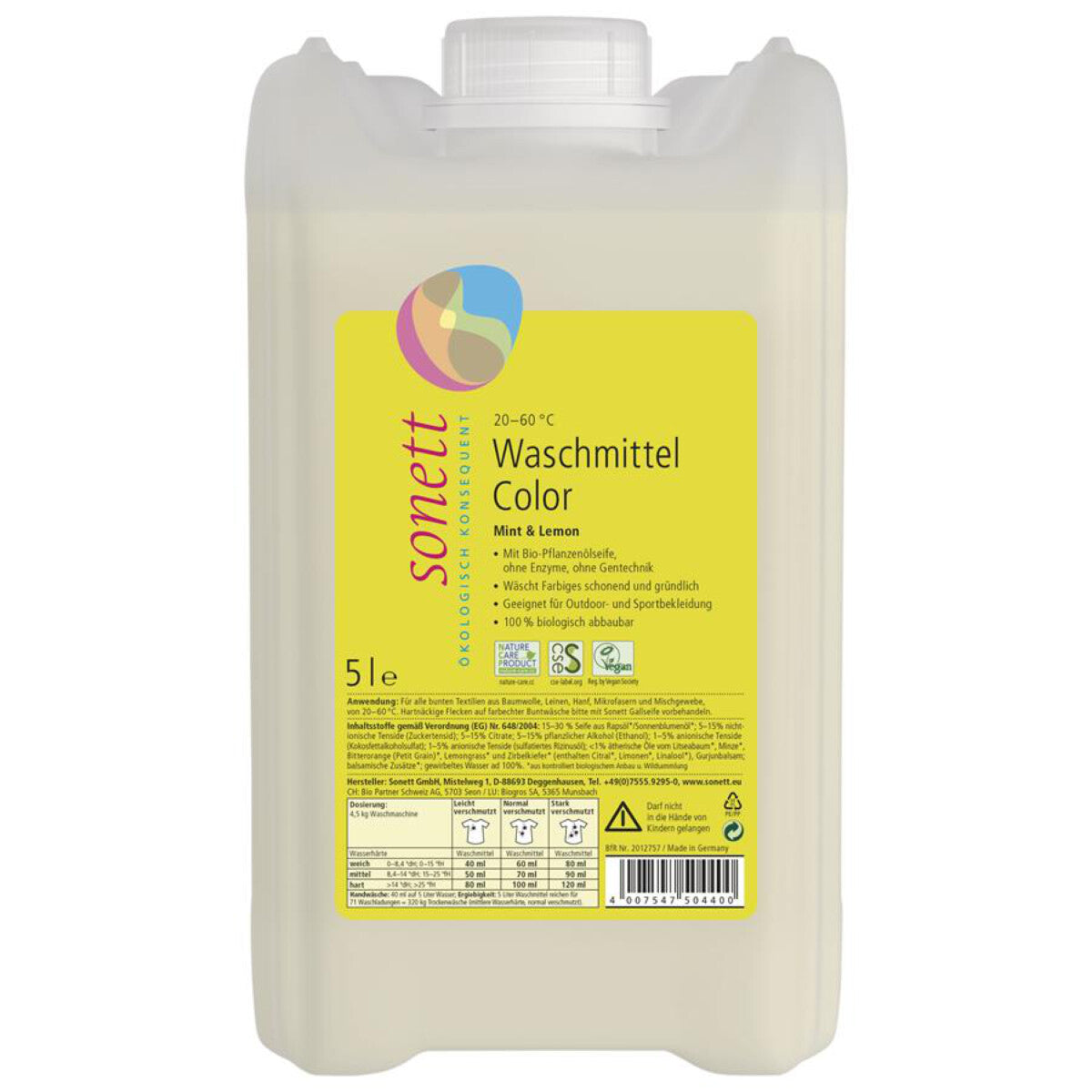 SONETT Waschmittel Color flüssig - 5 l