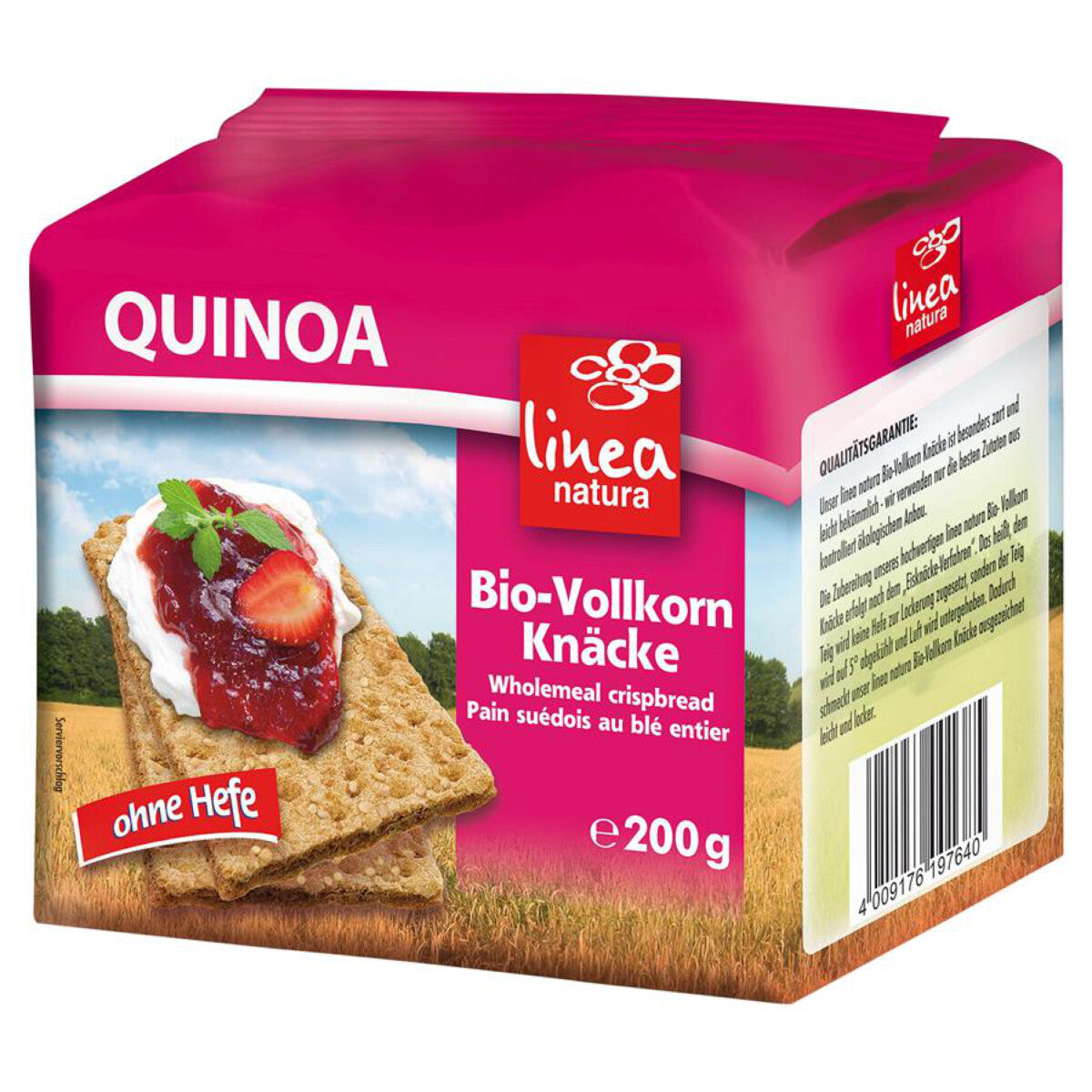 LINEA NATURA Quinoa Vollkorn-Knäcke - 200 g