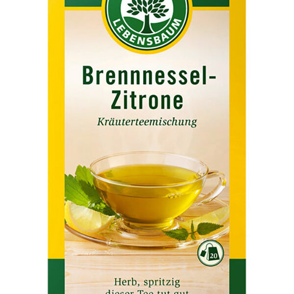 LEBENSBAUM Brennnessel-Zitrone - 20 Btl.