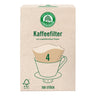 LEBENSBAUM Kaffeefilter ungebleicht - 100 Stk.