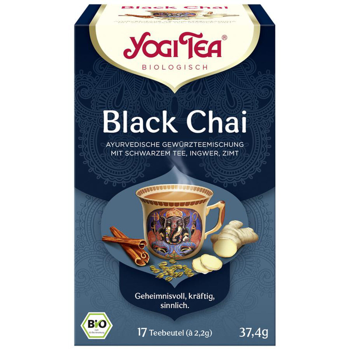 YOGI TEA Black Chai Tee - 17 Btl.