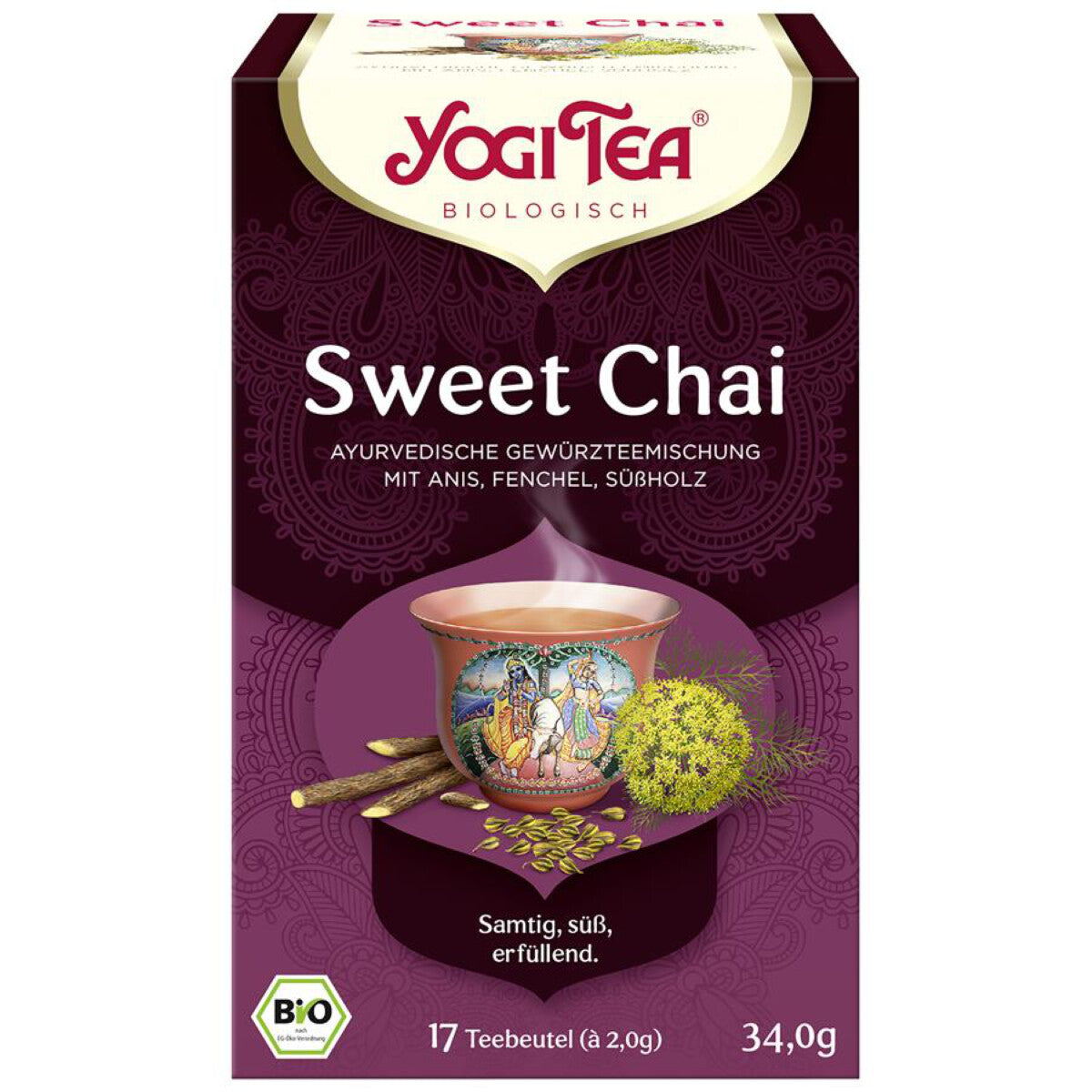 YOGI TEA Sweet Chai Tee - 17 Btl.