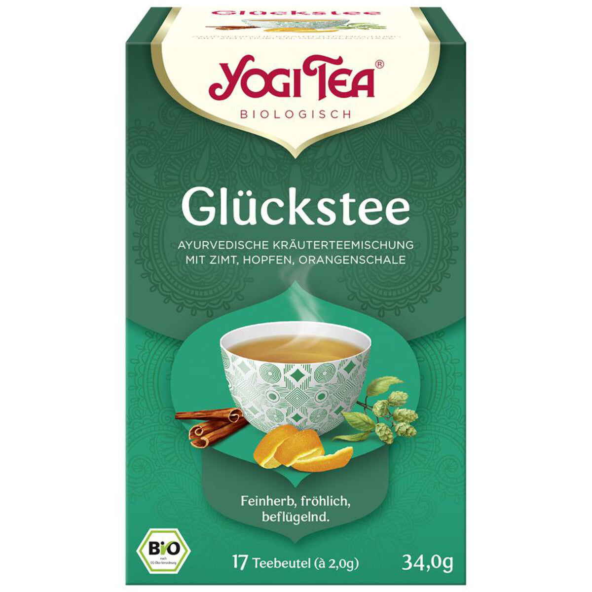 YOGI TEA Glückstee - 17 Btl.