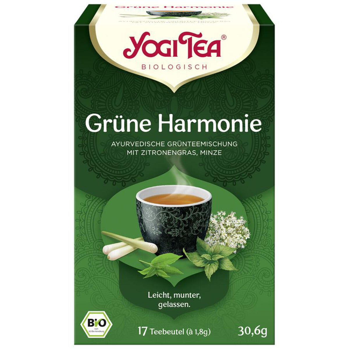YOGI TEA Grüne Harmonie Tee - 17 Btl.
