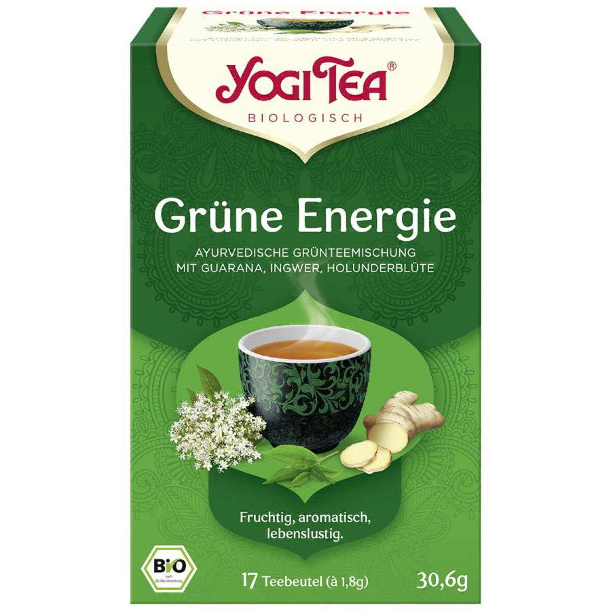 YOGI TEA Grüne Energie Tee - 17 Btl.