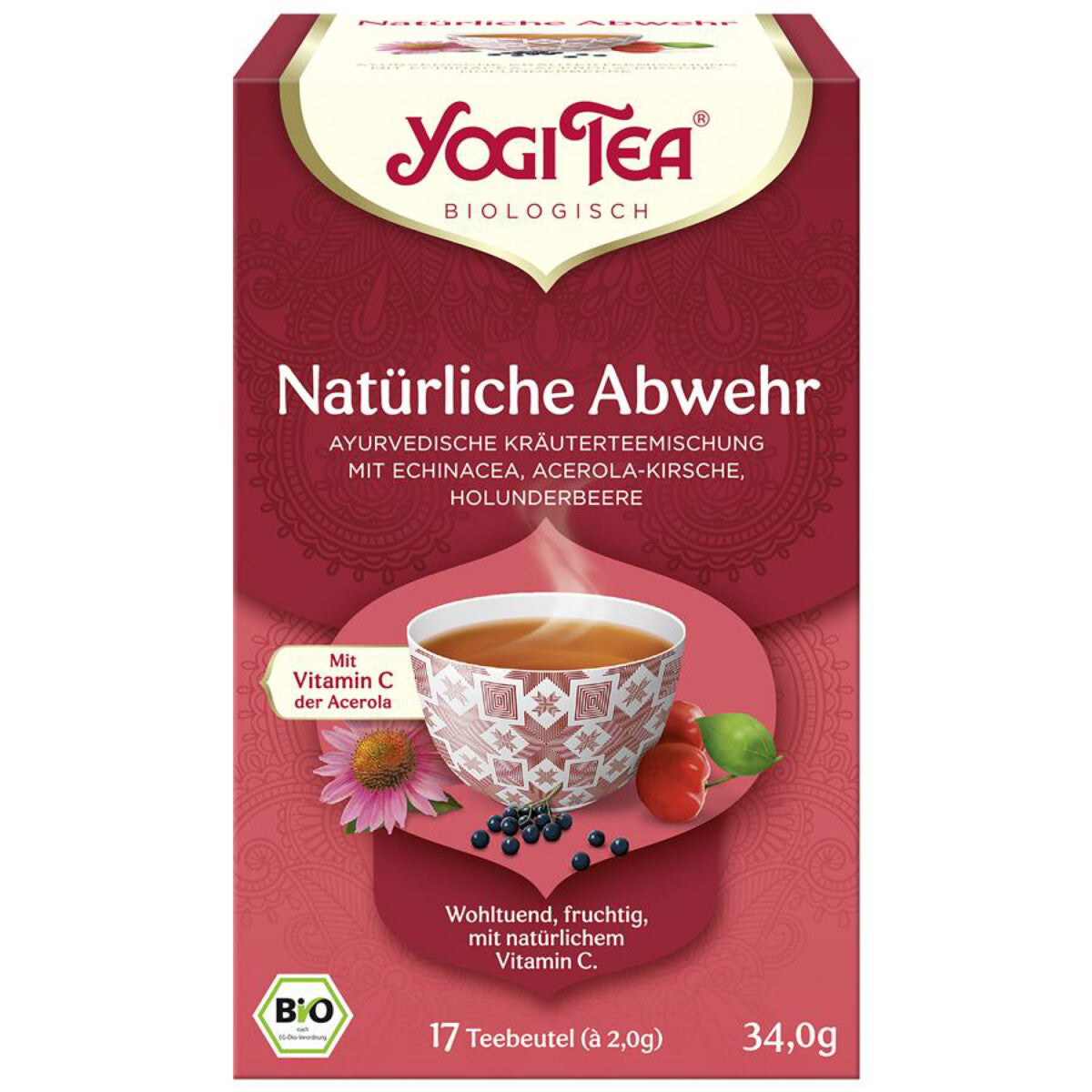 YOGI TEA Natürliche Abwehr Tee - 17 Btl.