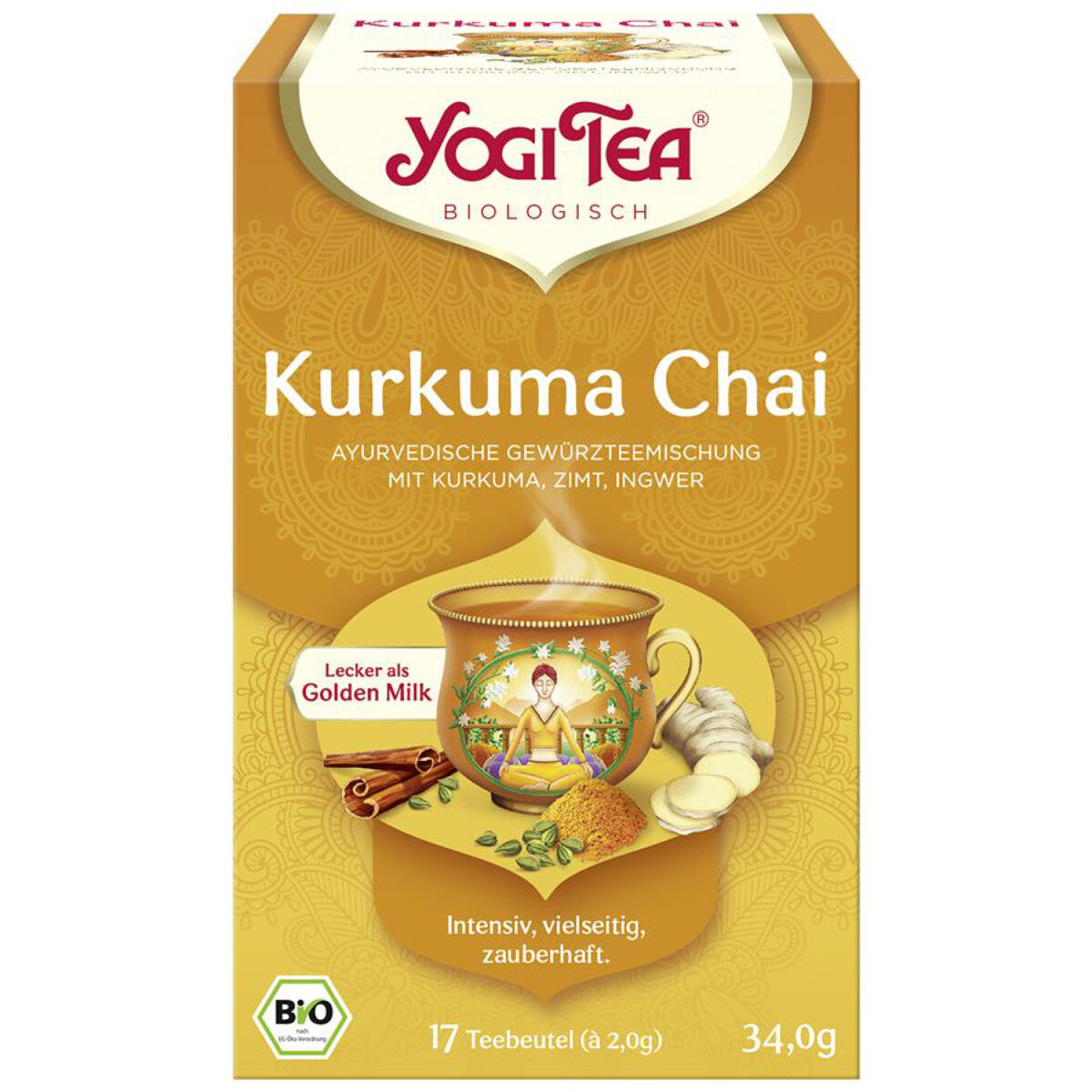 YOGI TEA Kurkuma Chai Tee - 17 Btl.