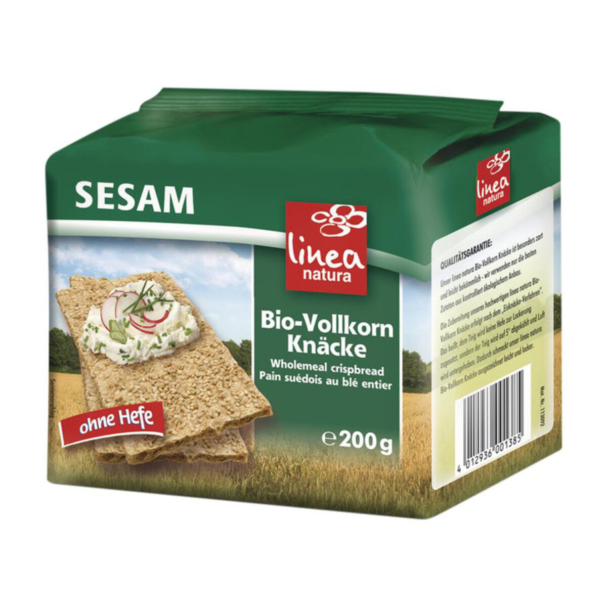 LINEA NATURA Sesam Vollkorn-Knäcke - 200 g
