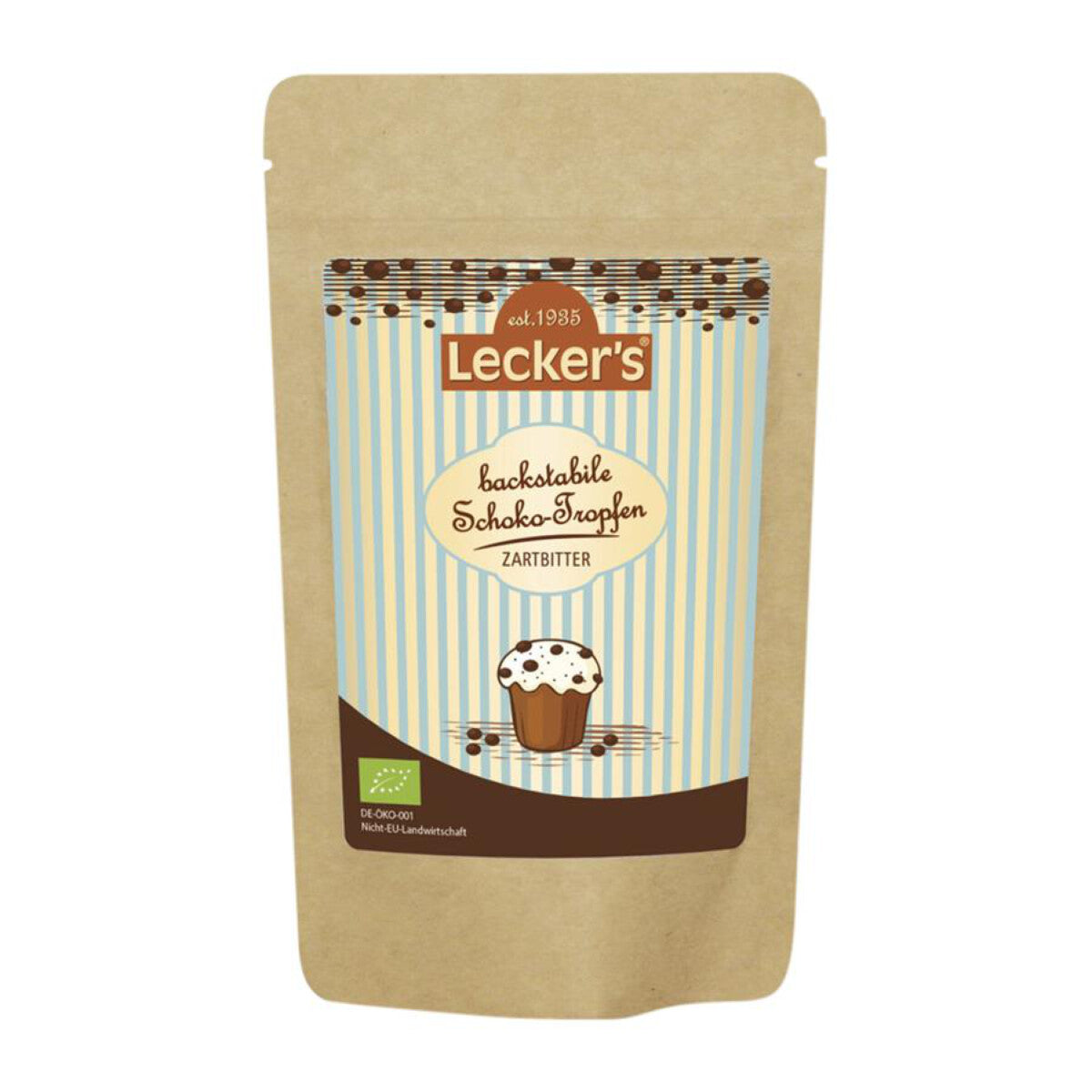 LECKER'S Backstabile Schoko-Tropfen Zartbitter - 100 g