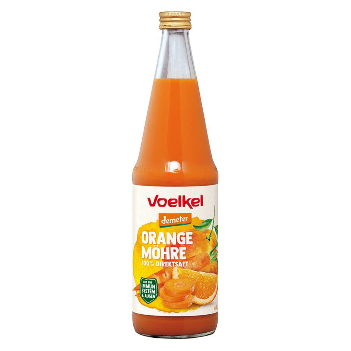 VOELKEL Orange-Karotte-Saft Acerola - 0,7 l