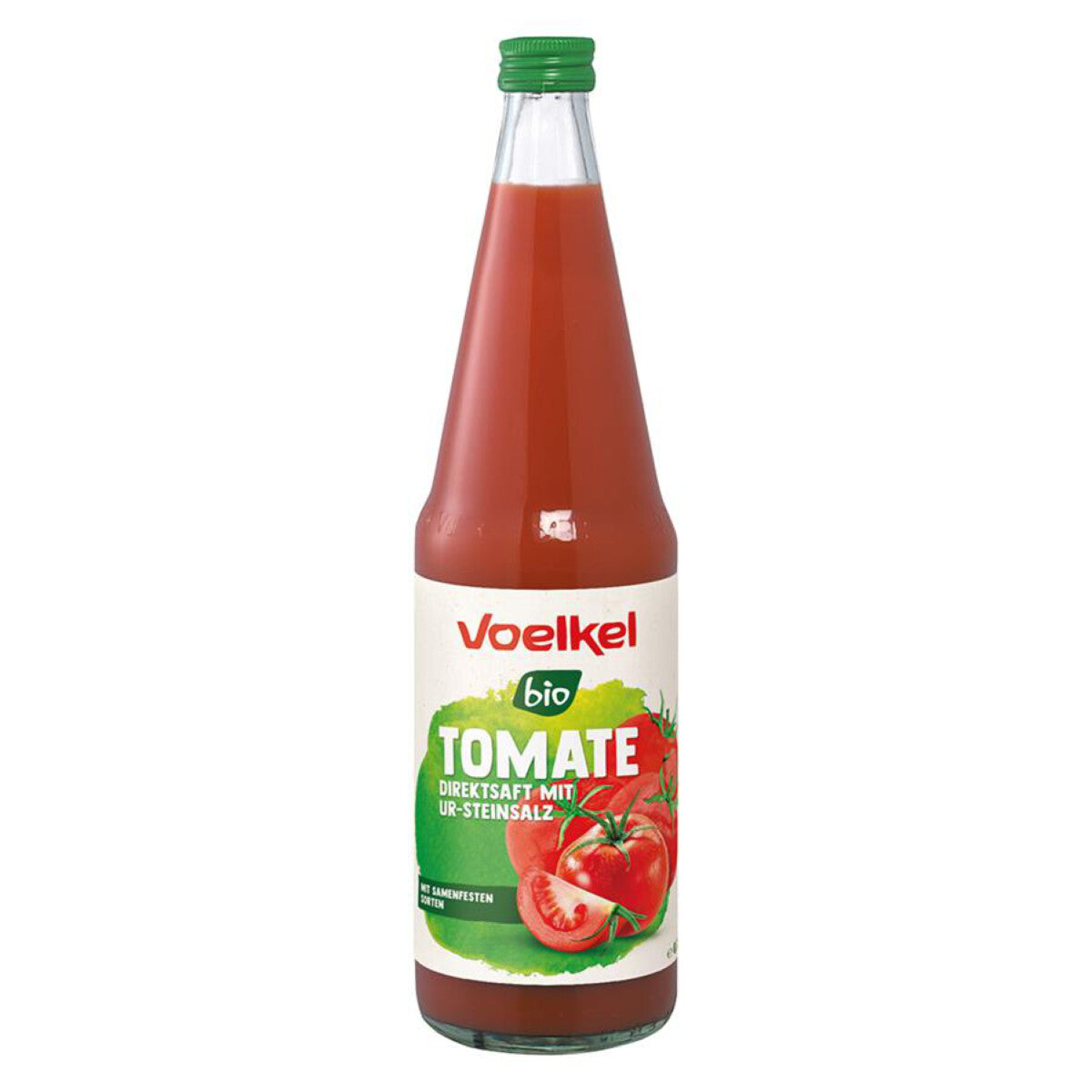 VOELKEL Tomatensaft mit Ur-Steinsalz - 0,7 l