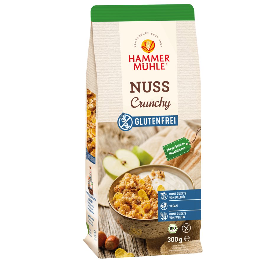 HAMMERMÜHLE ORGANIC Nuss-Crunchy - 300 g