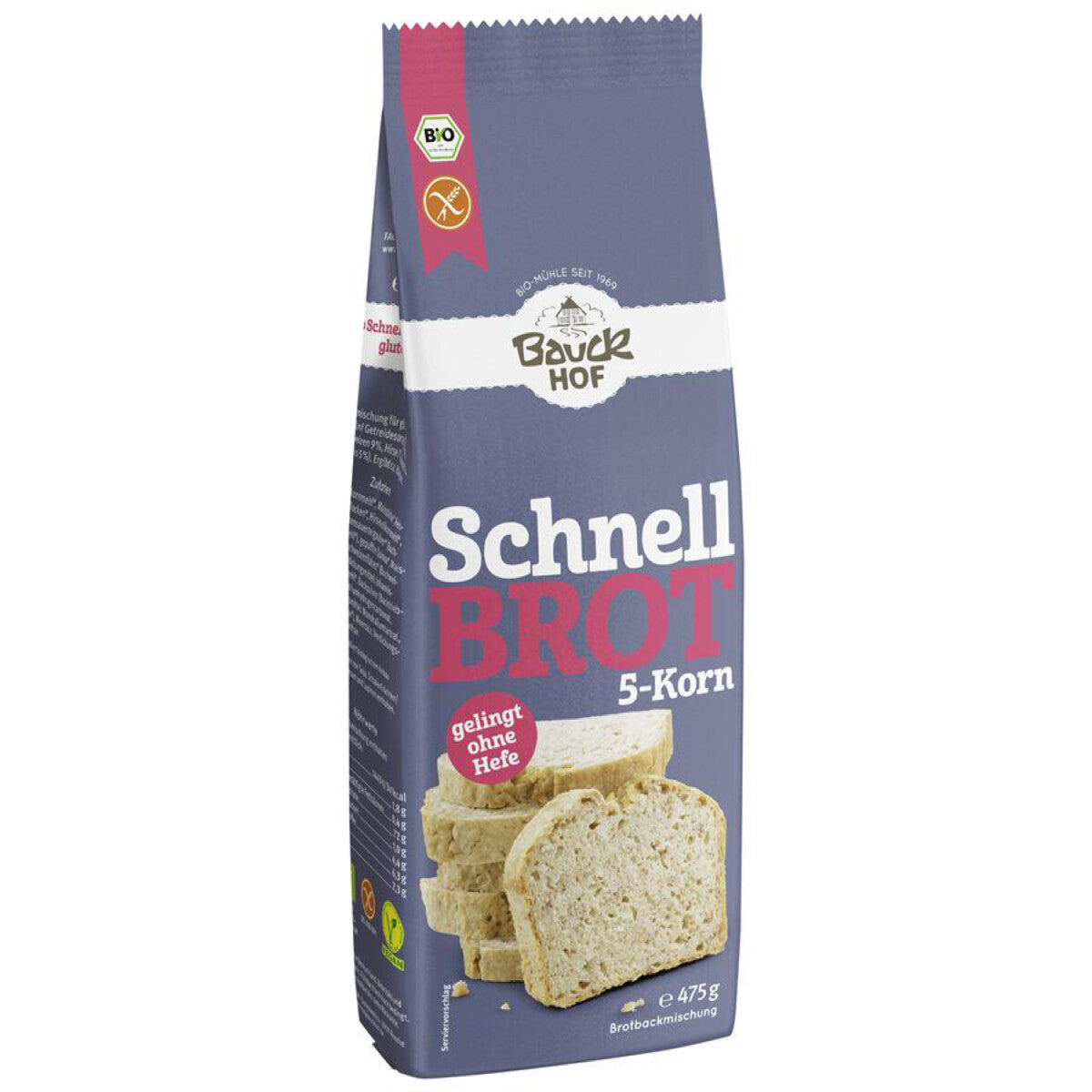 BAUCKHOF Schnellbrot 5 Korn - 475 g