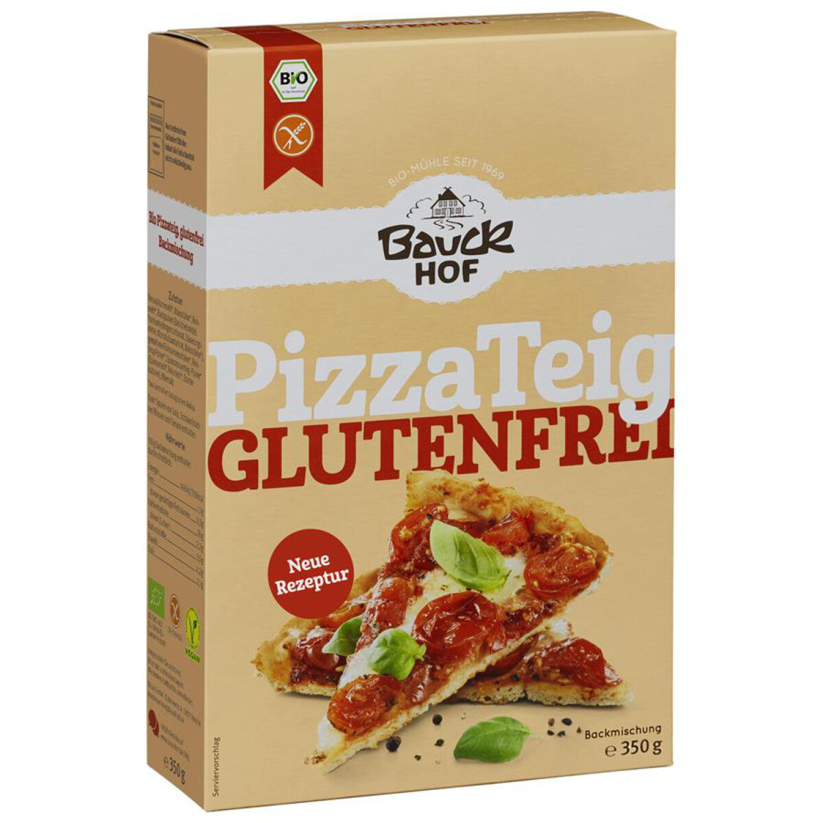 BAUCKHOF Pizzateig, glutenfrei - 350 g