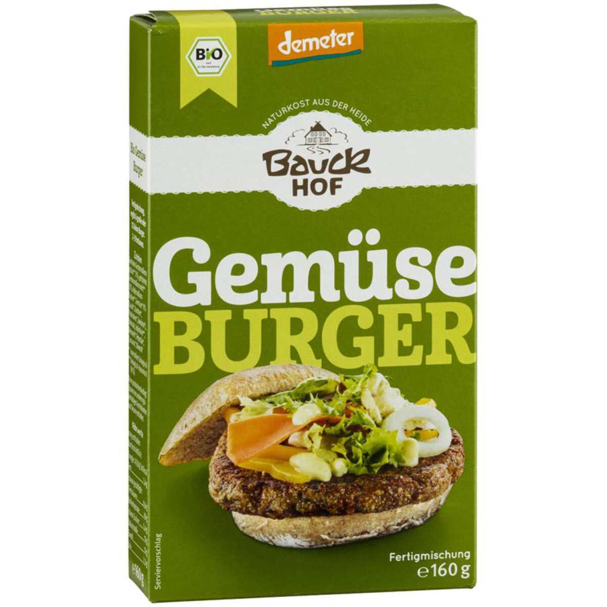 BAUCKHOF Gemüse Burger - 160 g