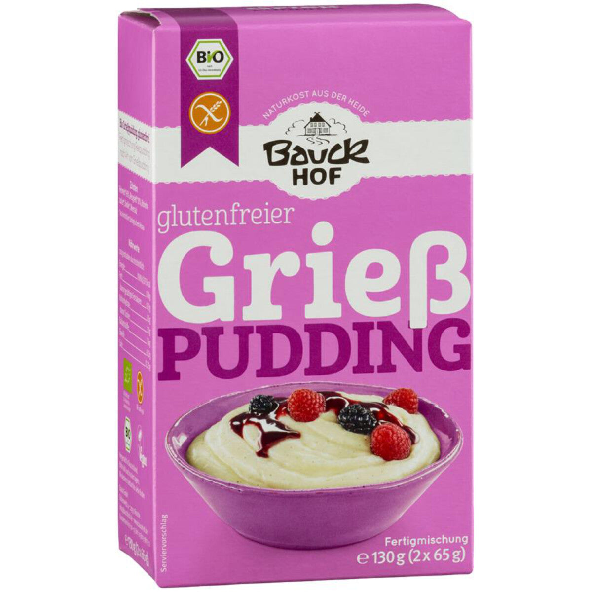 BAUCKHOF Grießpudding glutenfrei - 130 g