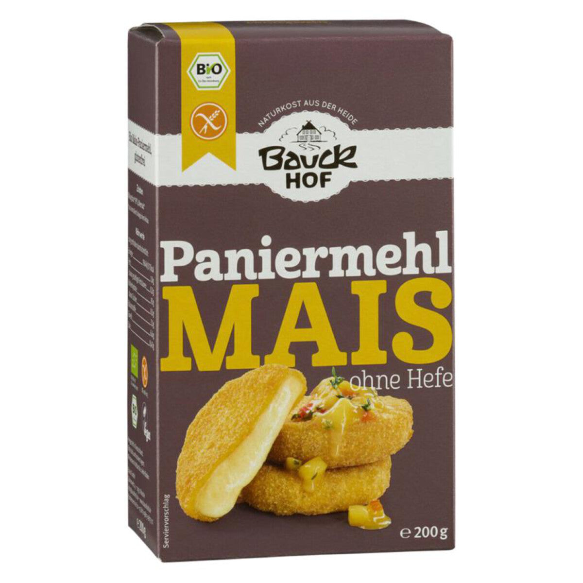 BAUCKHOF Mais-Paniermehl ohne Hefe - 200 g