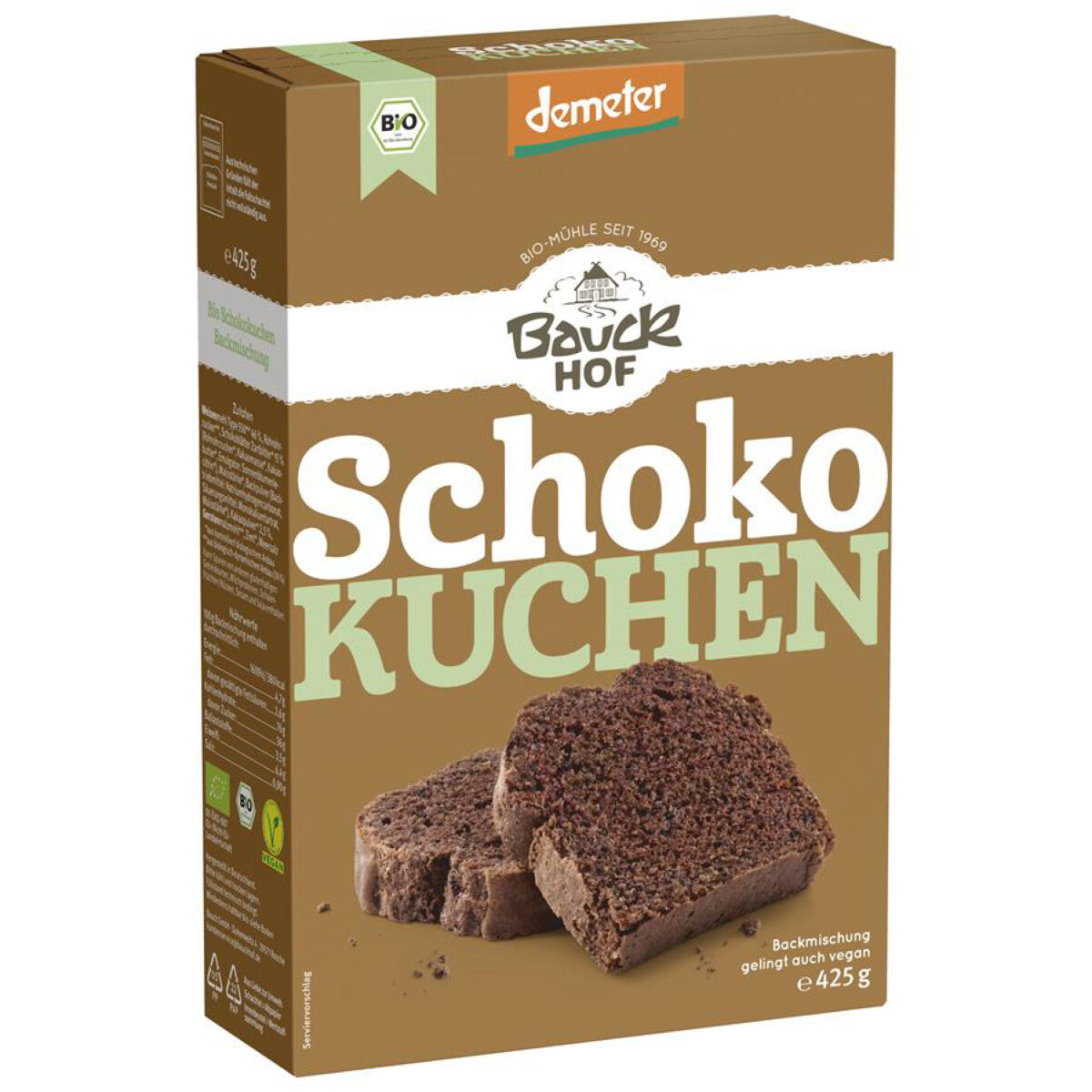BAUCKHOF Schoko-Kuchen Backmischung - 425 g