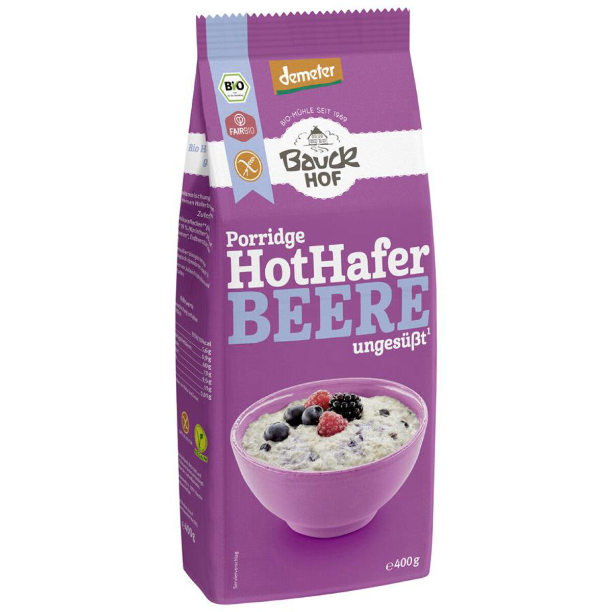 BAUCKHOF Hot Hafer Beere - 400 g