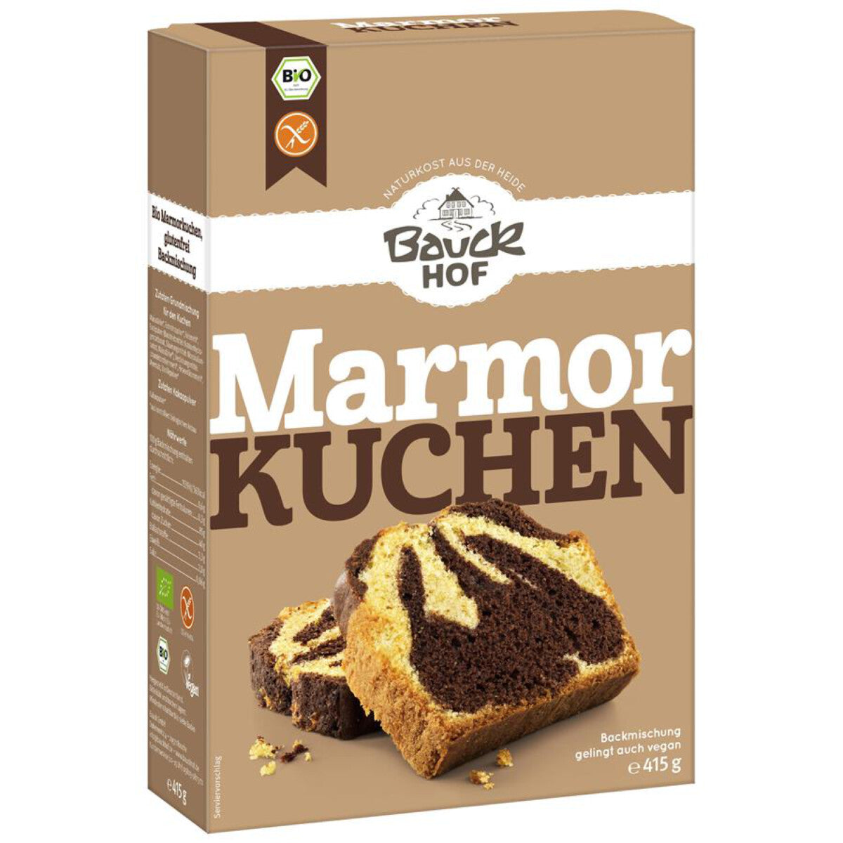 BAUCKHOF Marmorkuchen - 415 g