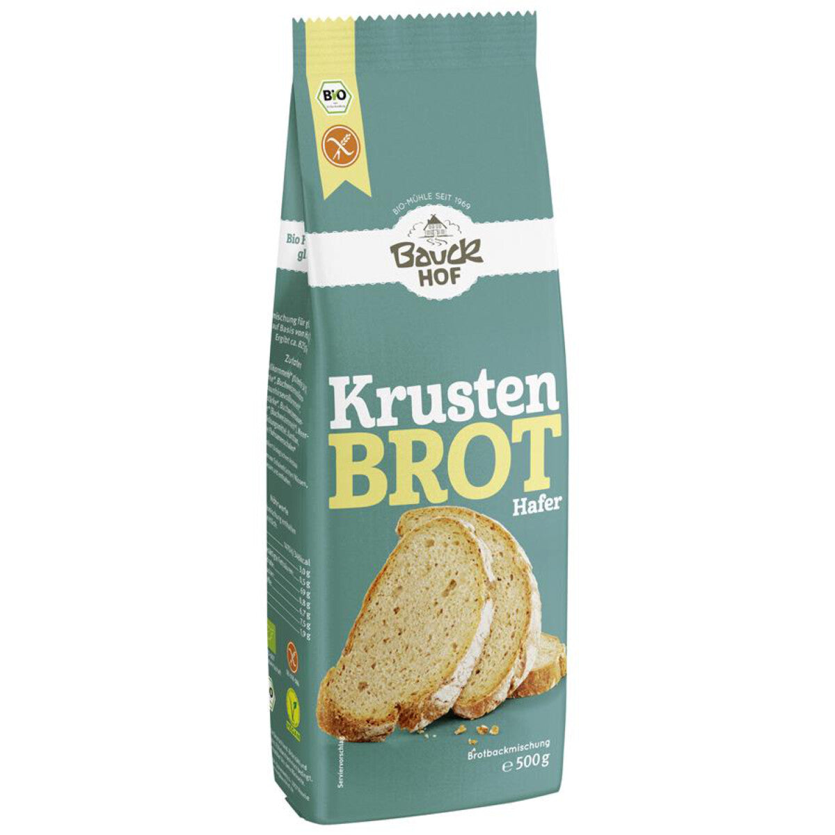 BAUCKHOF Krustenbrot Backmischung glutenfrei - 500 g