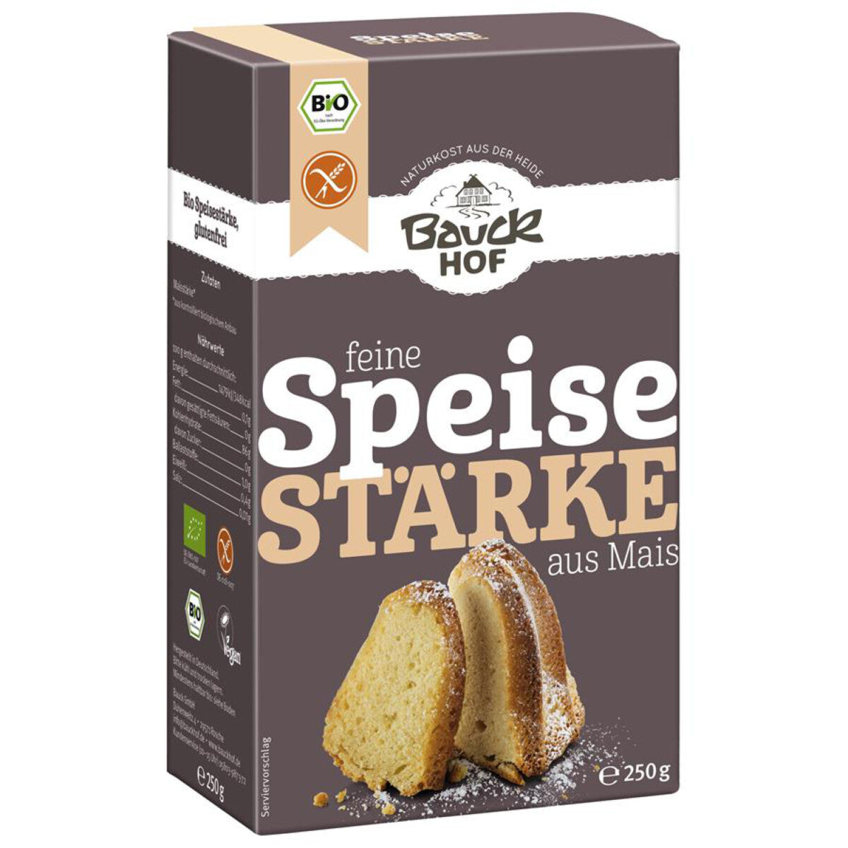 BAUCKHOF Speisestärke Mais, sehr fein - 250 g