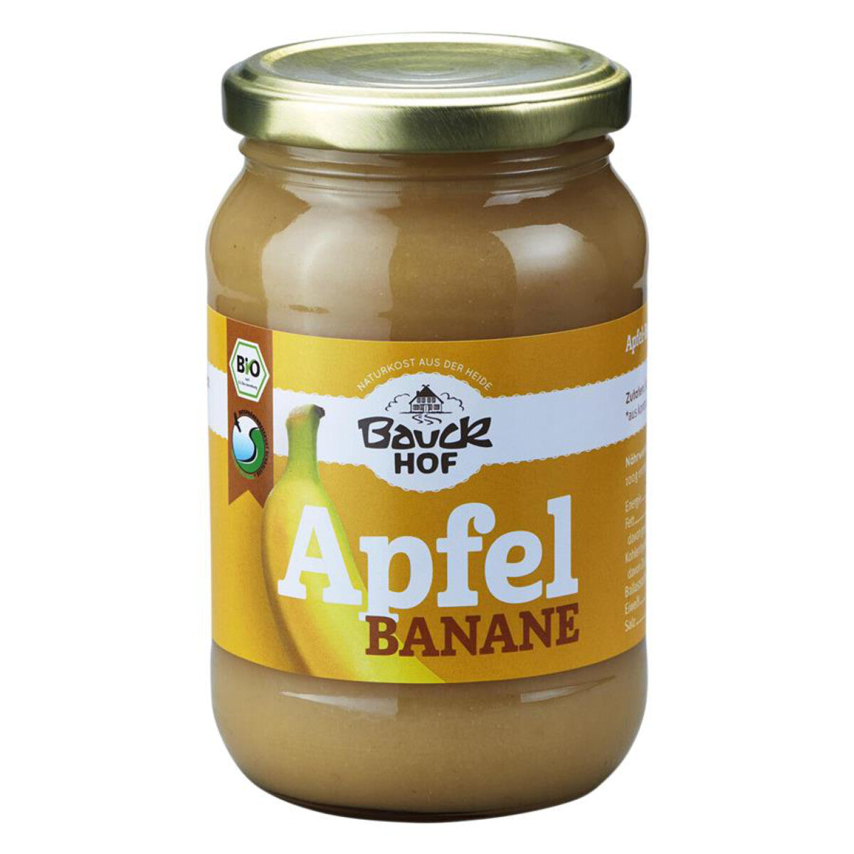 BAUCKHOF Apfel-Bananenmark ungesüßt - 360 g