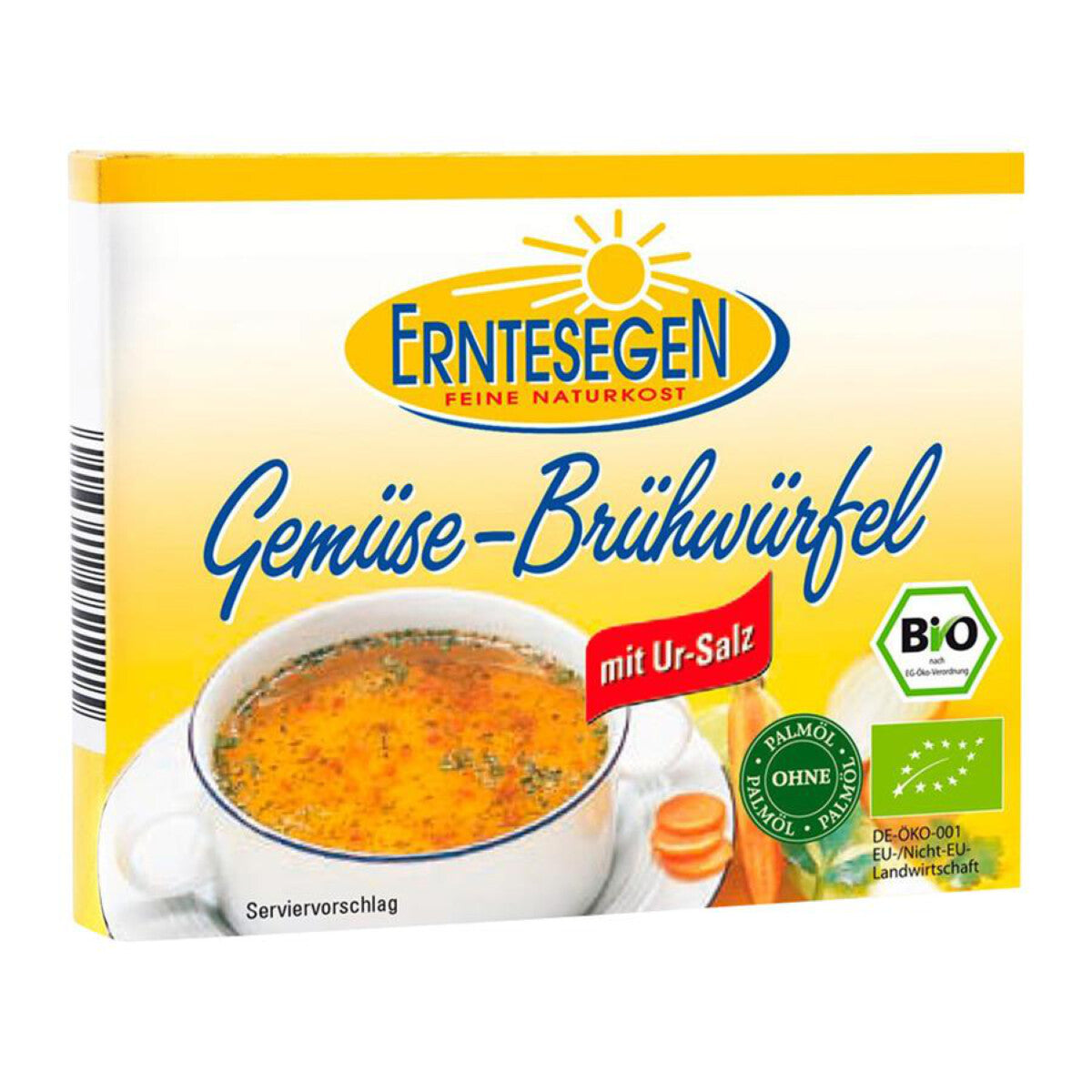 ERNTESEGEN Gemüse Brühwürfel - 66 g