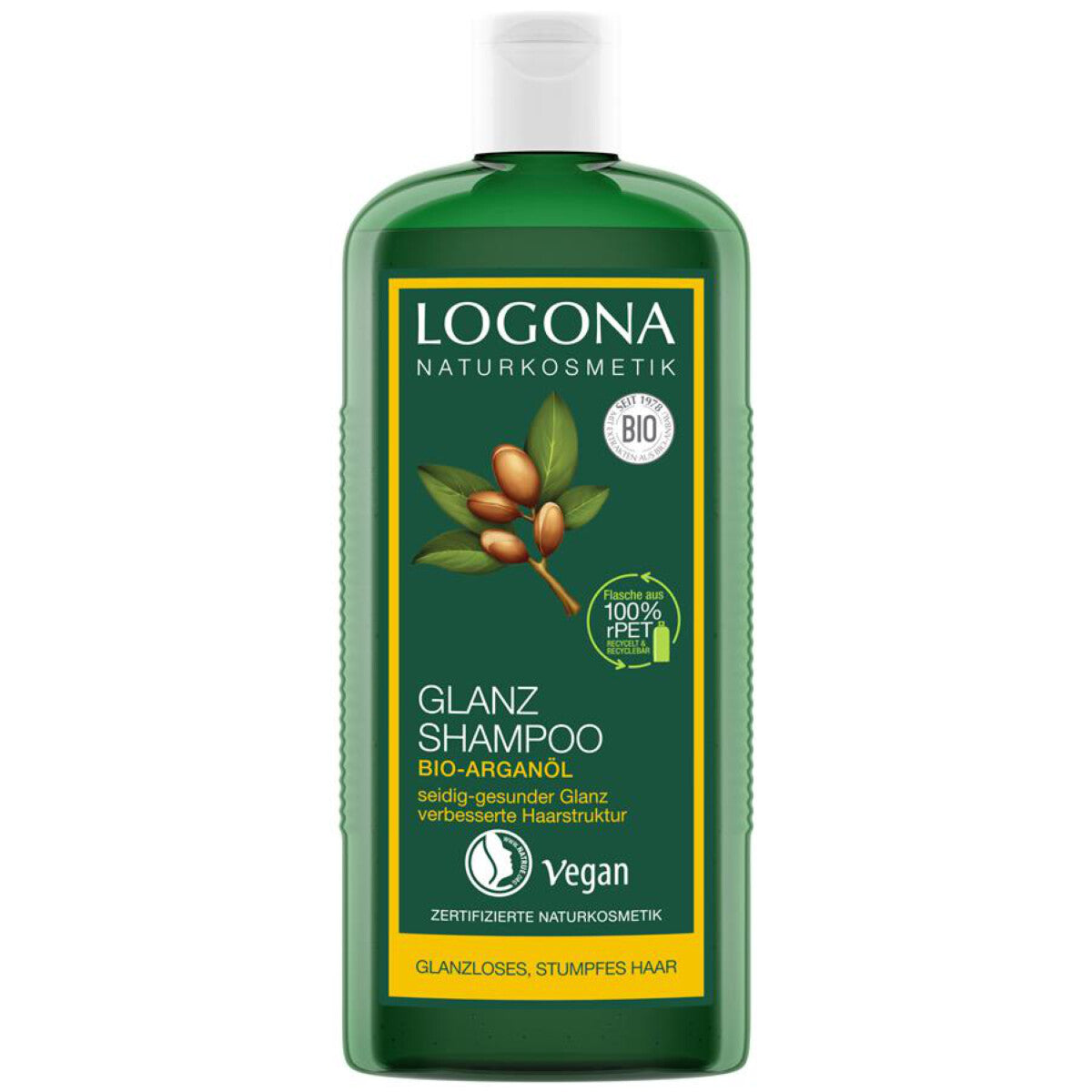 LOGONA Glanz-Shampoo - 250 ml