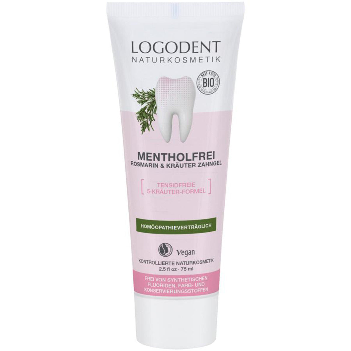 LOGONA Rosmarin Zahngel mentholfrei - 75 ml