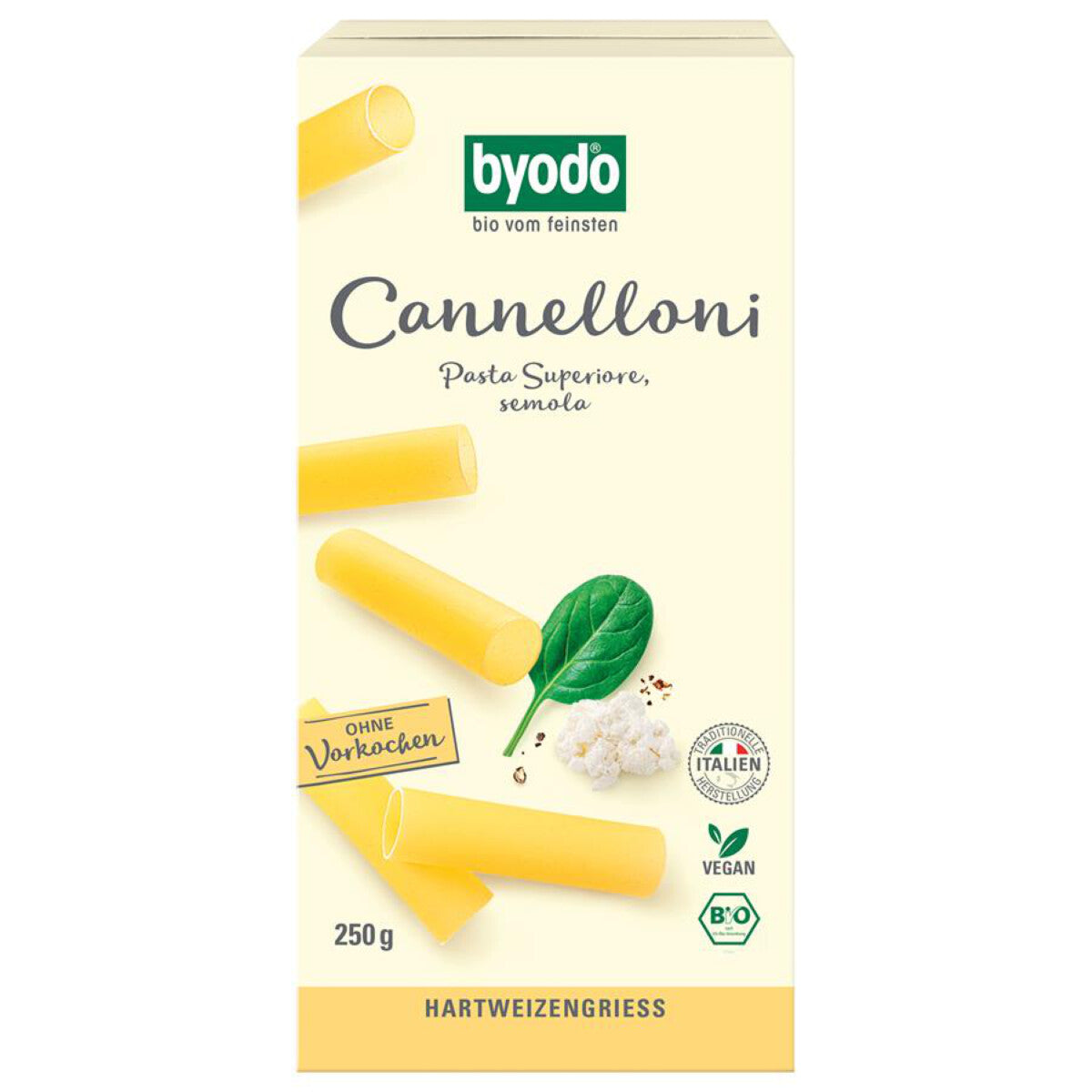 BYODO Cannelloni semola - 250 g