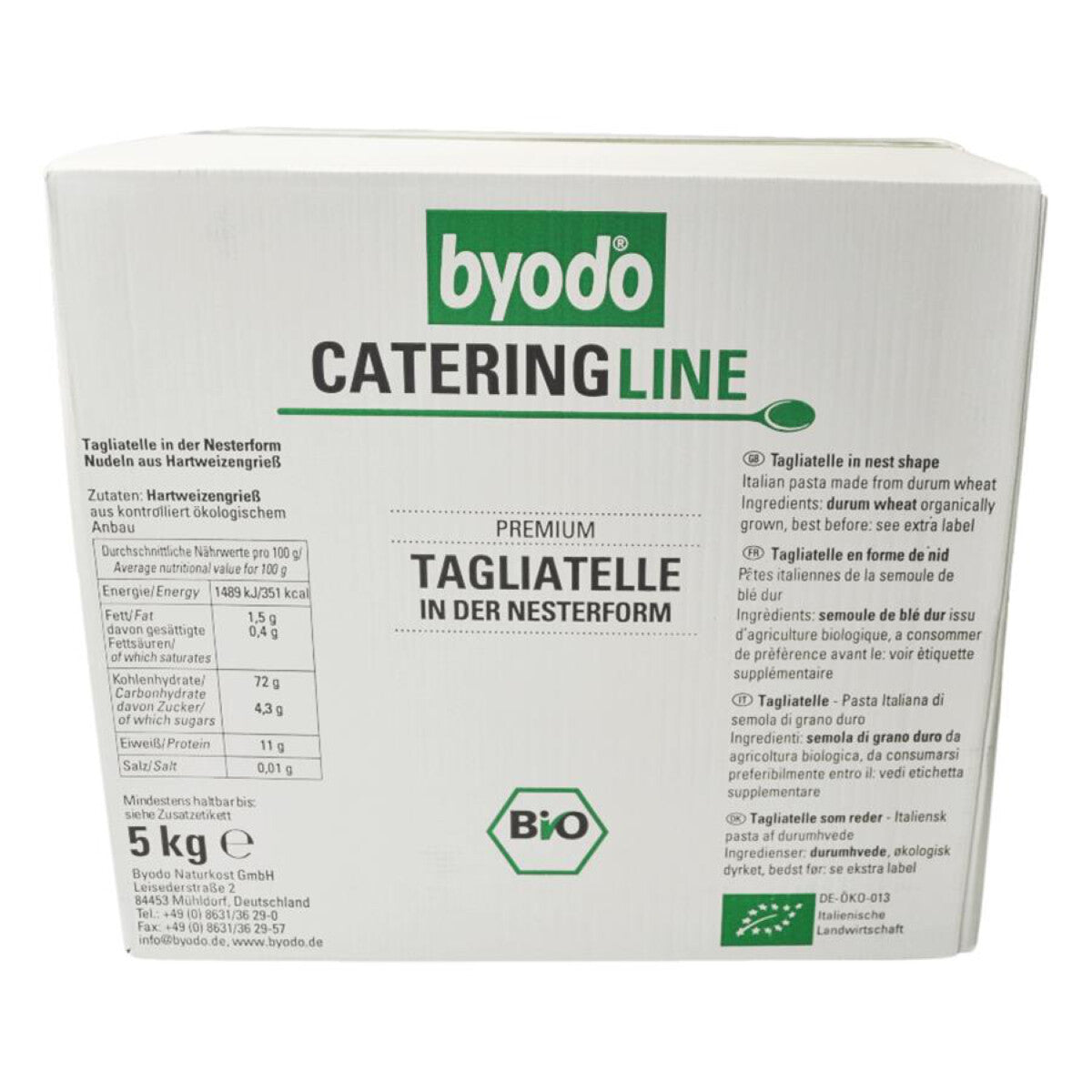 BYODO Tagliatelle Nester semola - 5 kg