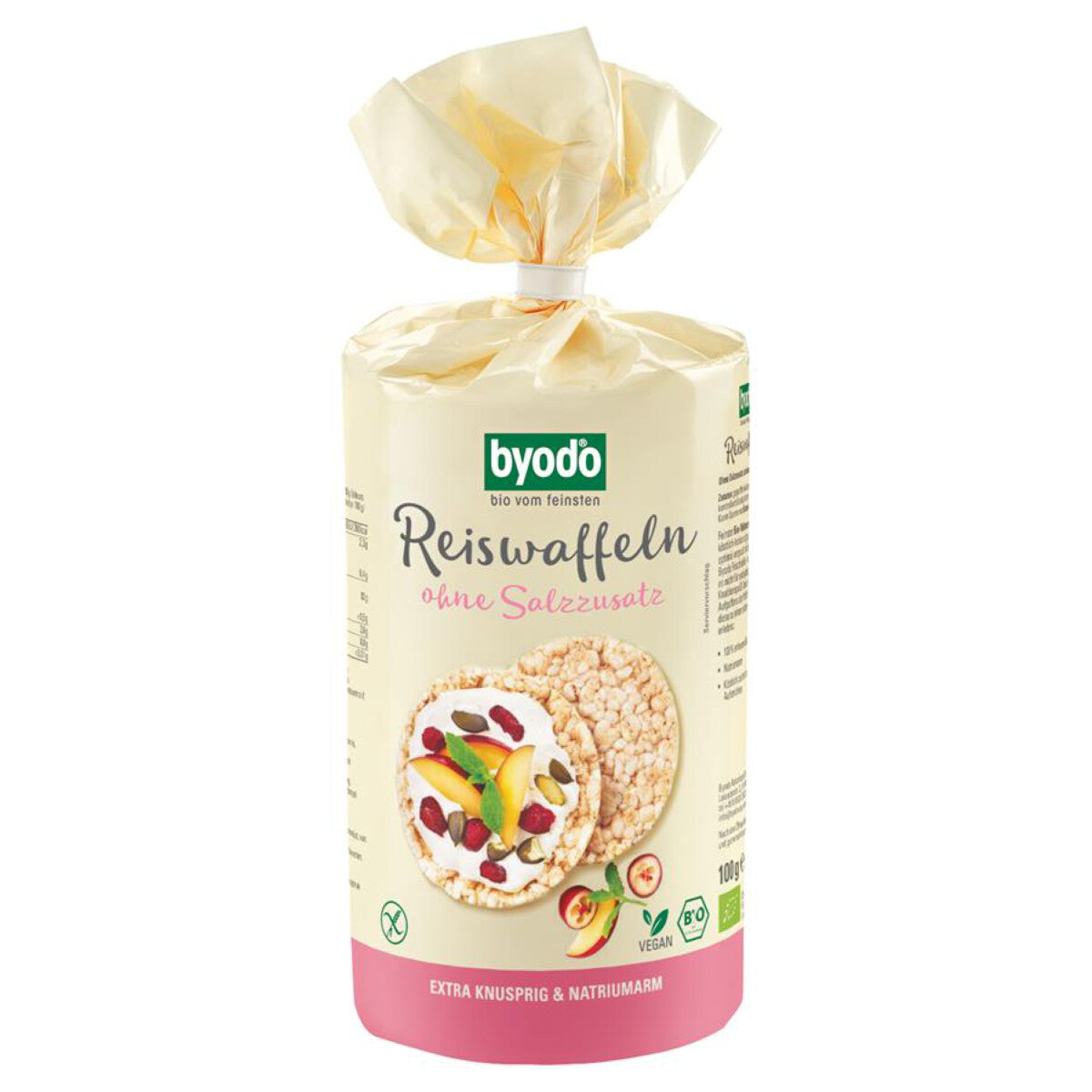 BYODO Reiswaffeln ohne Salz - 100 g