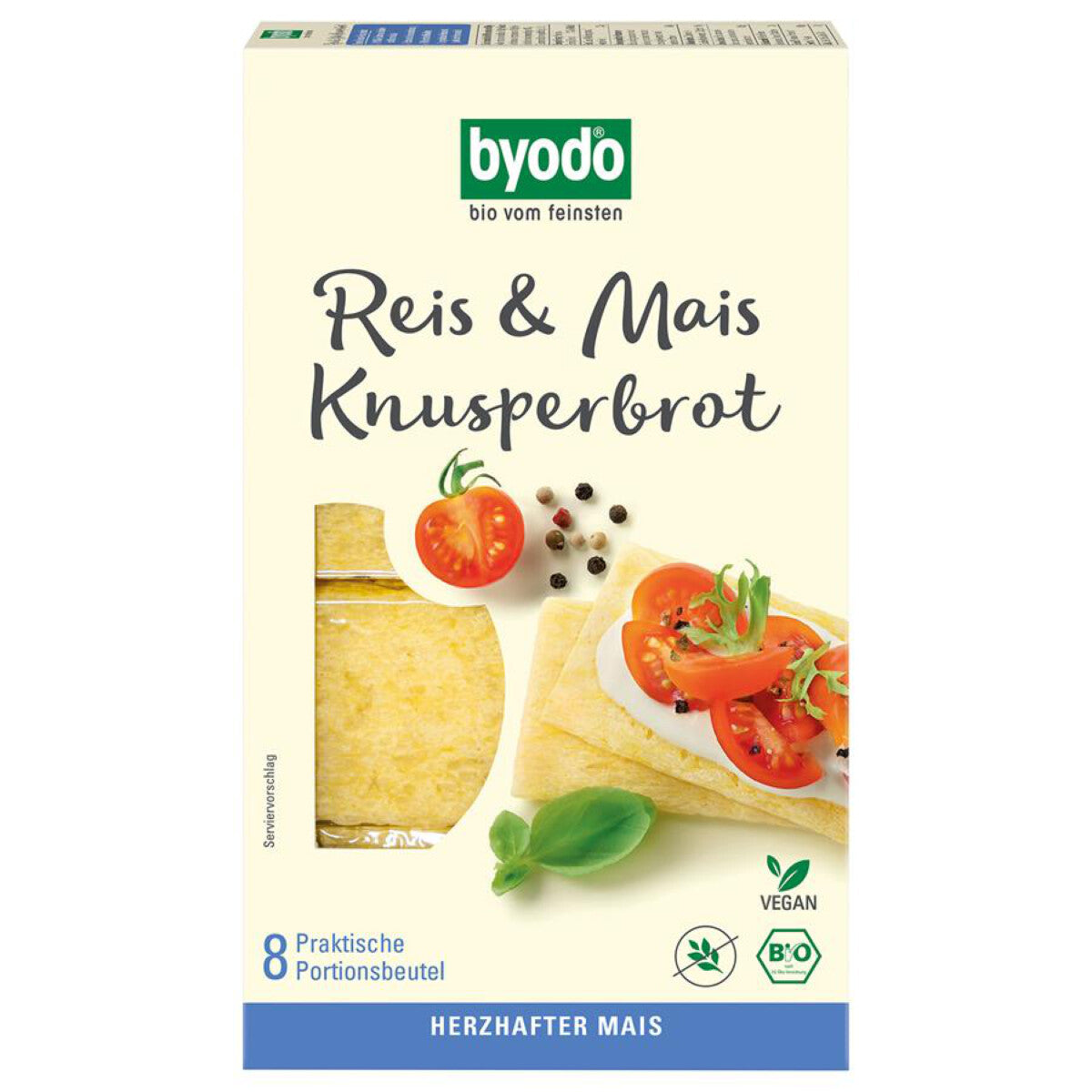 BYODO Reis & Mais Knusperbrot - 160 g