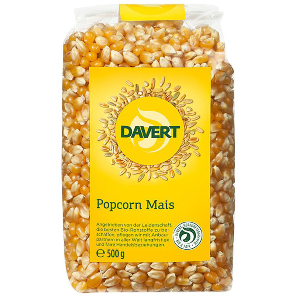 DAVERT Popcorn Mais - 500 g