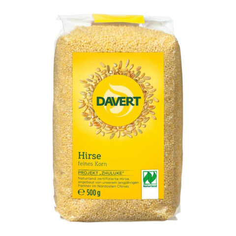 DAVERT Hirse, feines Korn – 500 g