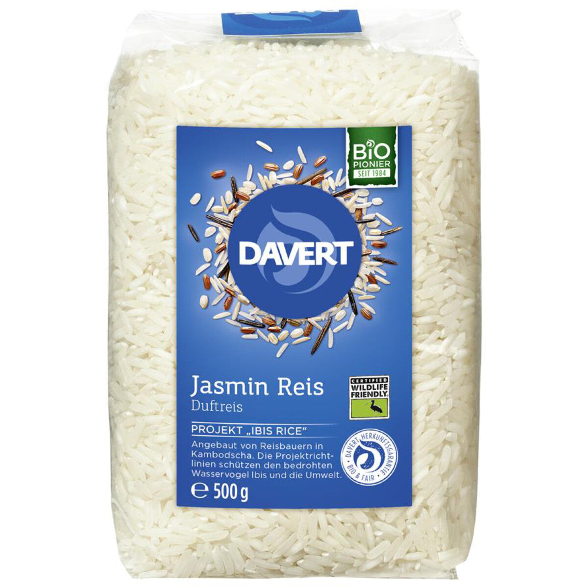 DAVERT Jasmin Reis weiß - 500 g